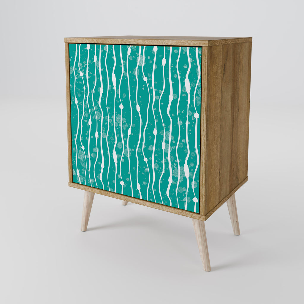 TURQUOISE RAIN 1-Door Sideboard