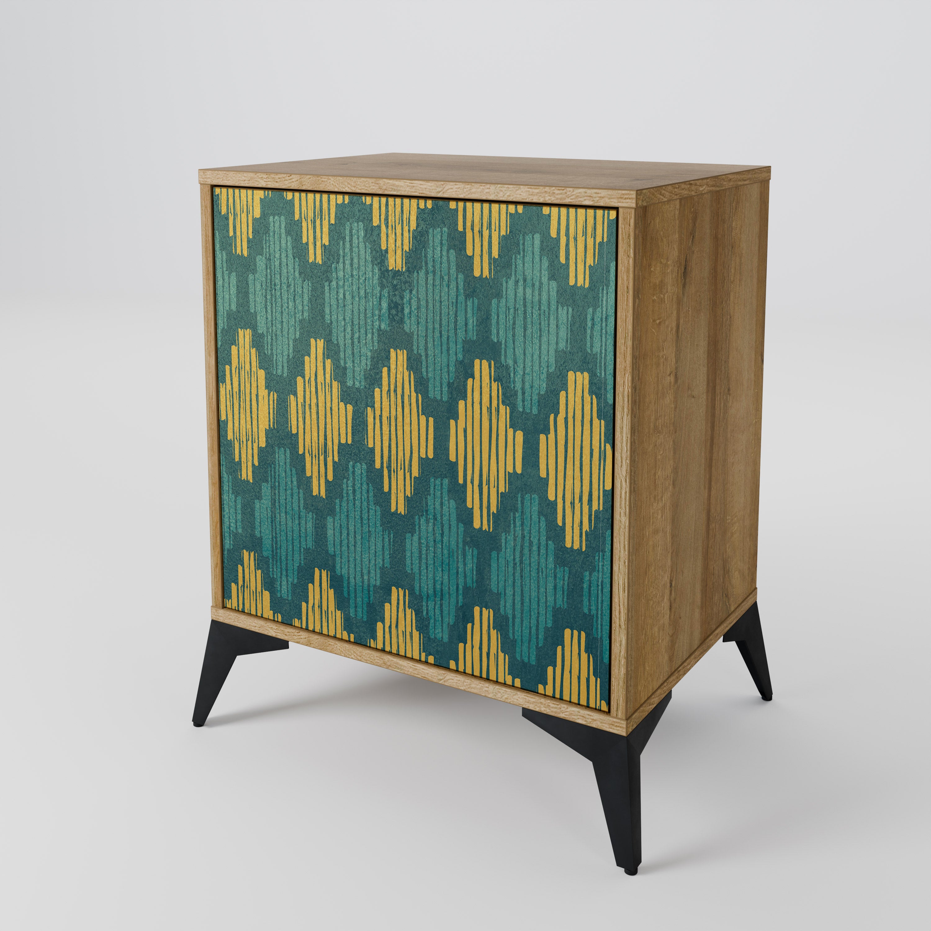 POLYGONS 1-Door Sideboard