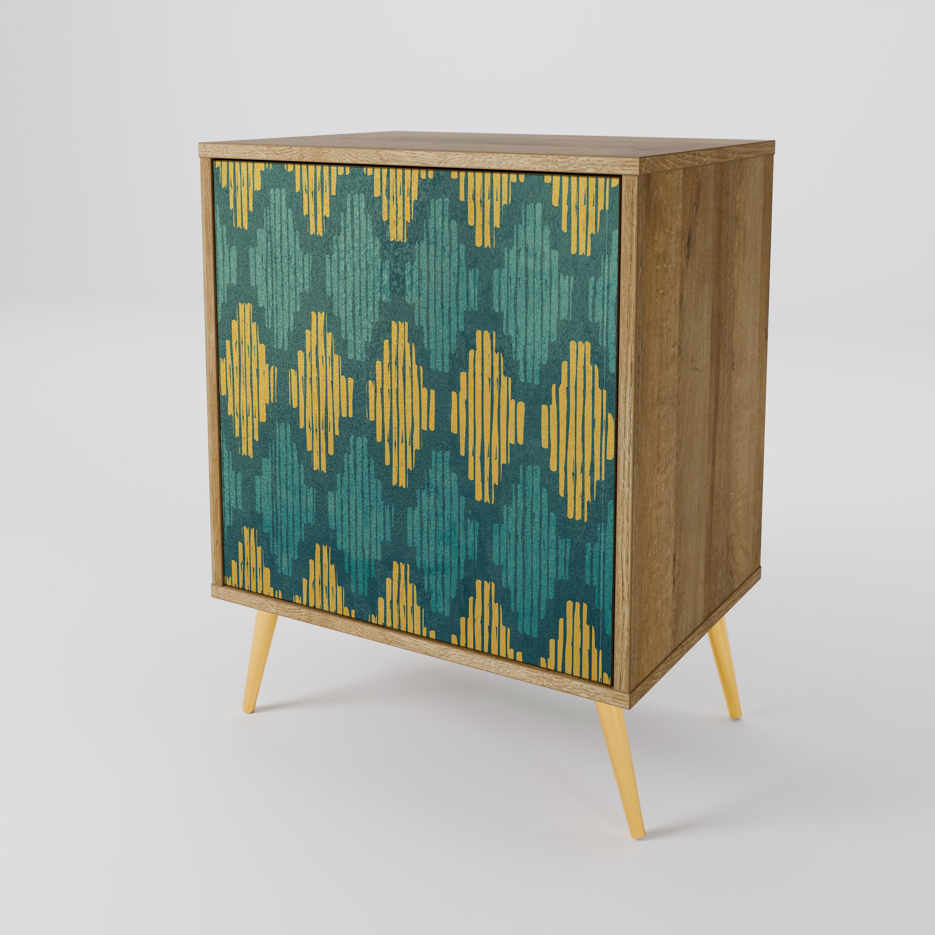 POLYGONS 1-Door Sideboard