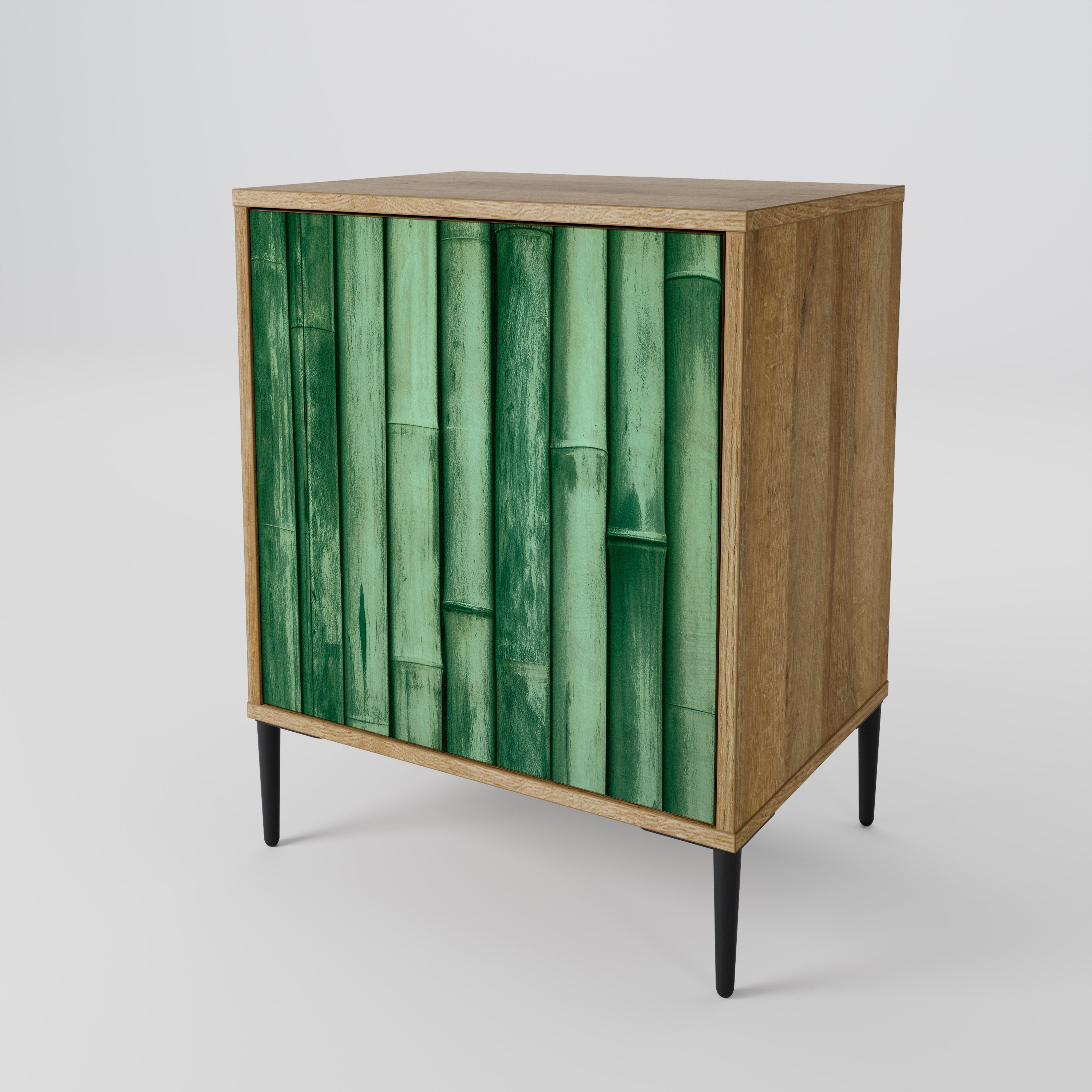 NATURAL GREEN 1-Door Sideboard