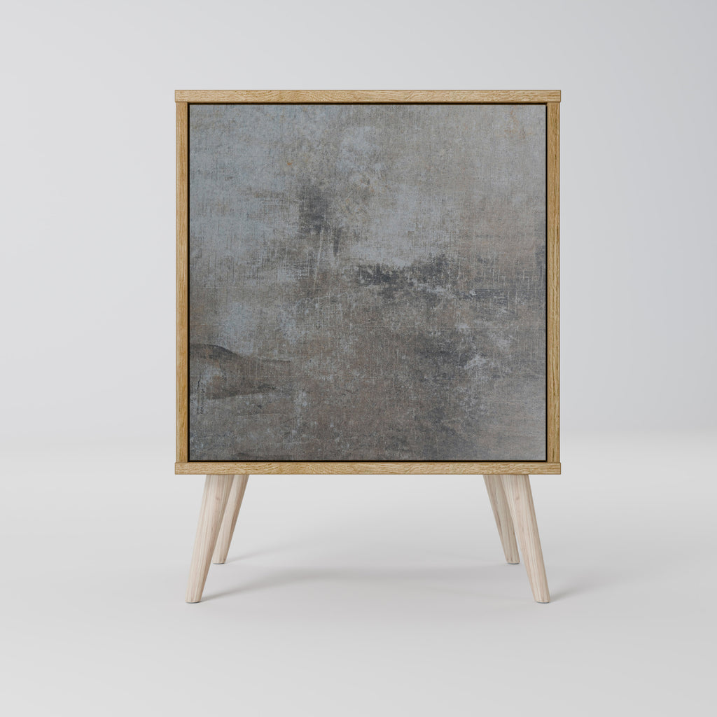 CONCRETE WALL 1-Door Sideboard