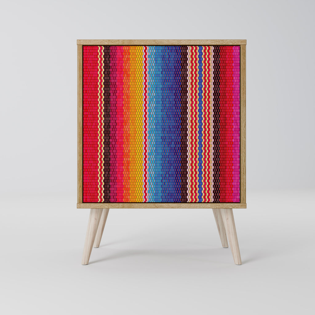 ETHNIC MEXICAN 1-Door Sideboard