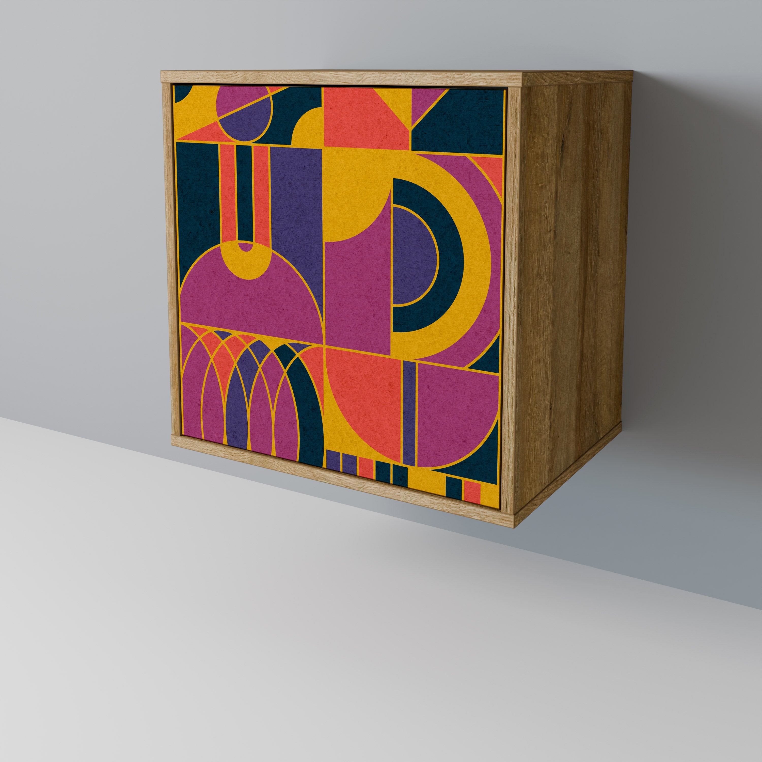 ELECTRIC PATTERNS 1-Door Sideboard