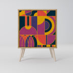 ELECTRIC PATTERNS 1-Door Sideboard