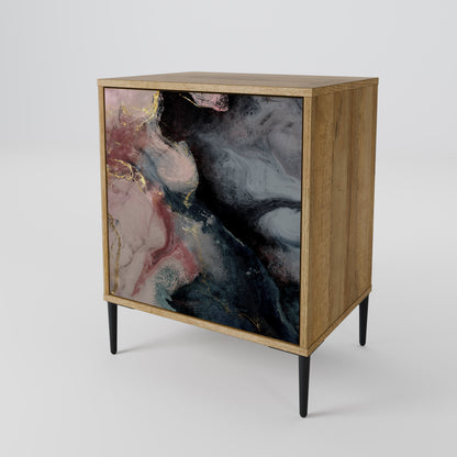 GILDED SWIRLS 1-Door Sideboard