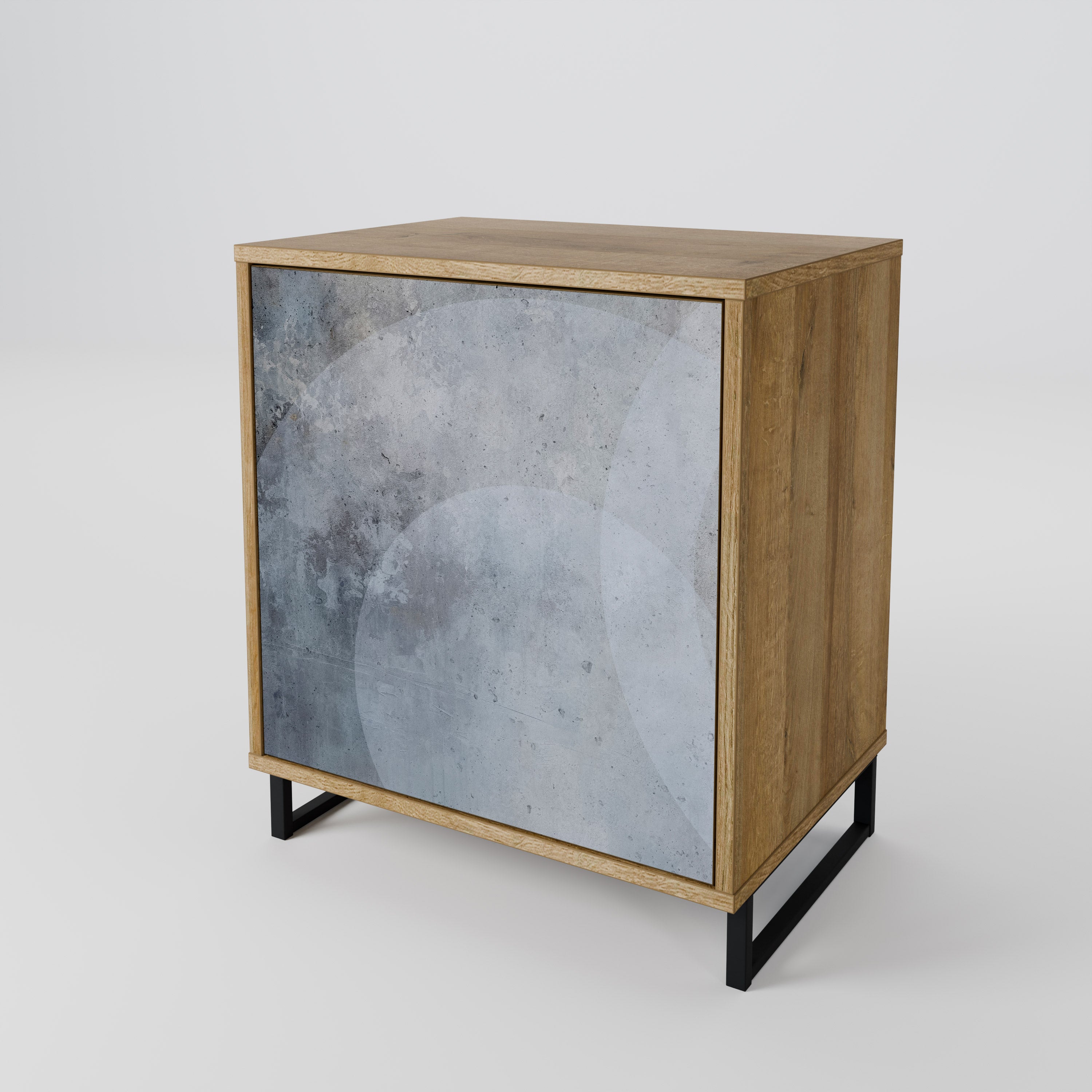MUTED ARC 1-Door Sideboard
