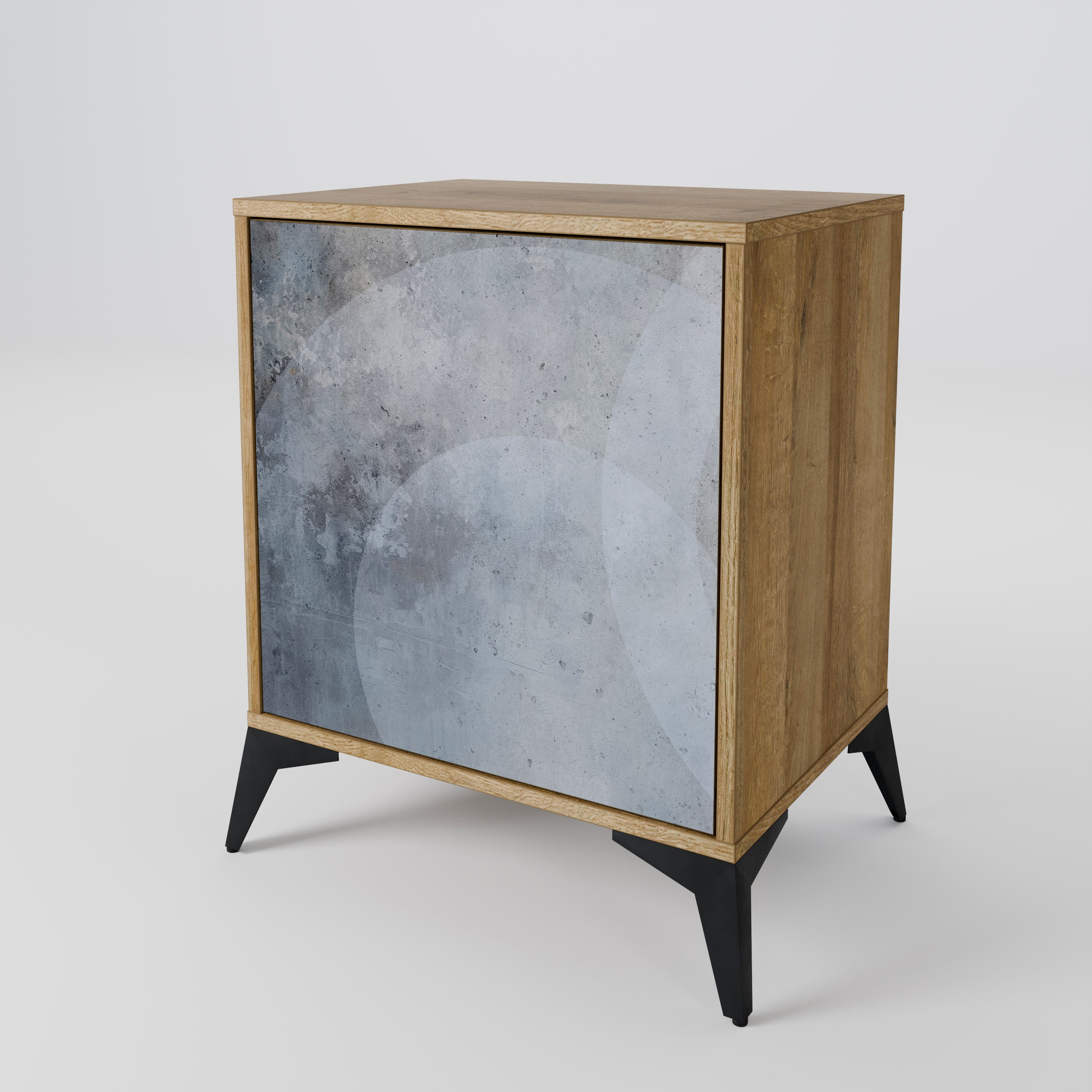 MUTED ARC 1-Door Sideboard