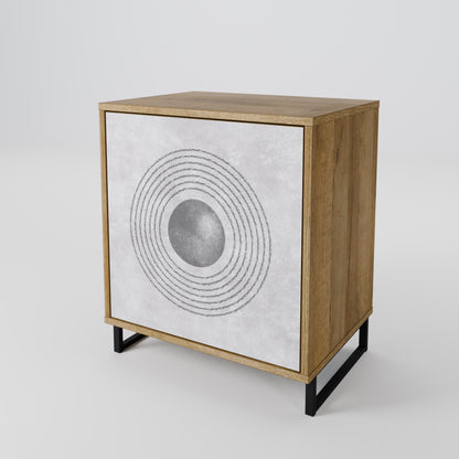 SOLID CIRCLES 1-Door Sideboard