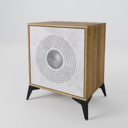 SOLID CIRCLES 1-Door Sideboard