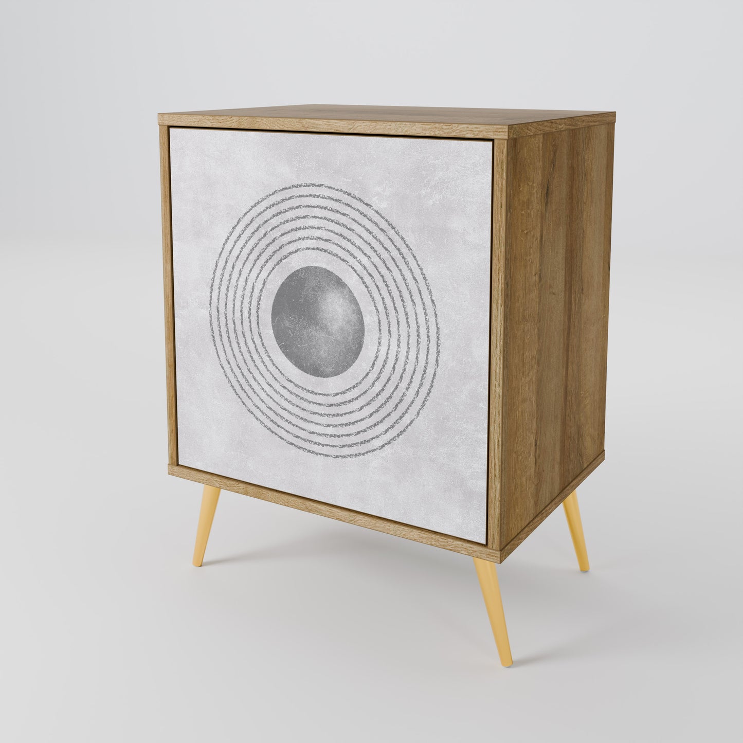 SOLID CIRCLES 1-Door Sideboard