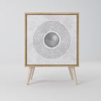 SOLID CIRCLES 1-Door Sideboard