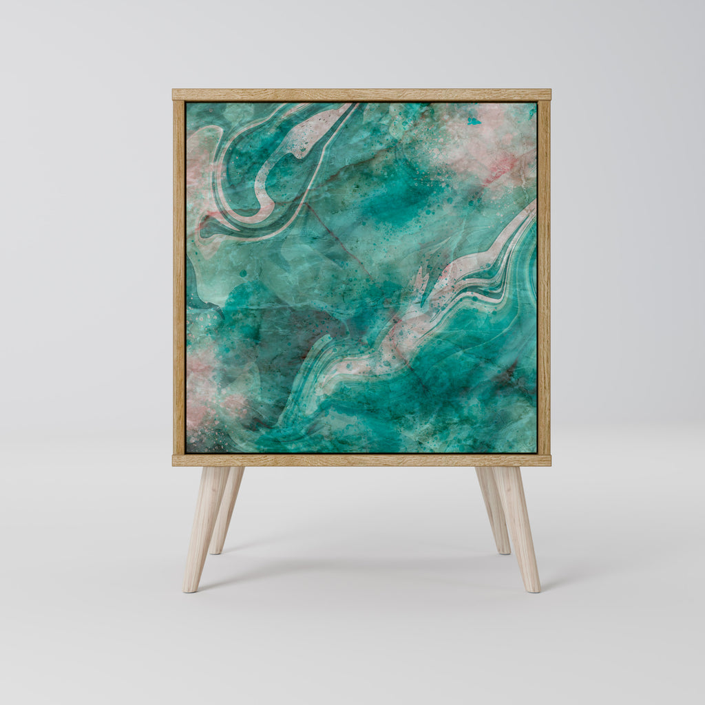 ABSTRACT ALCHEMY 1-Door Sideboard