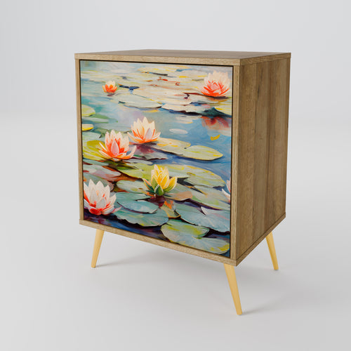 BLOOMING WATERS 1-Door Sideboard