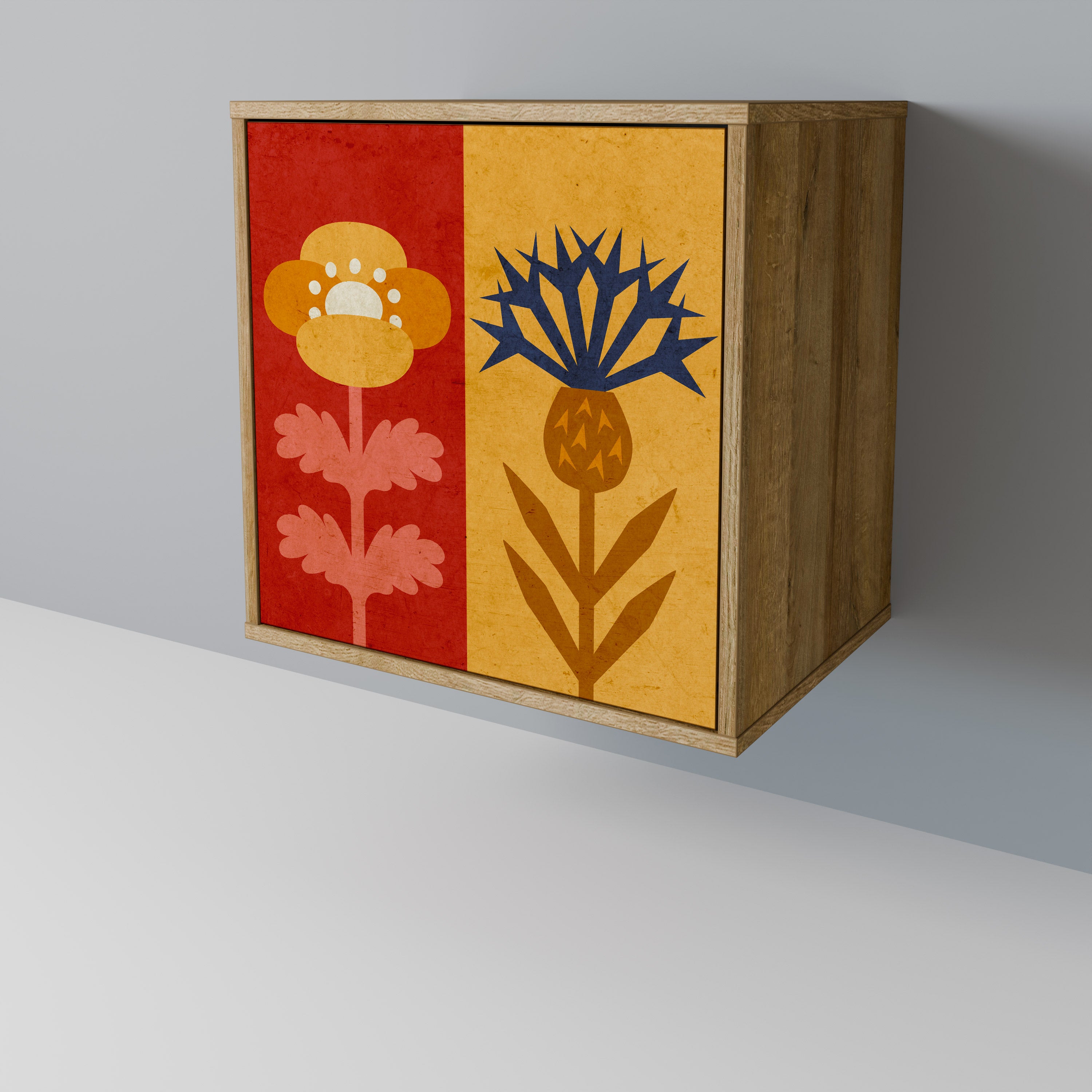 SCANDIC FLOWERET 1-Door Sideboard