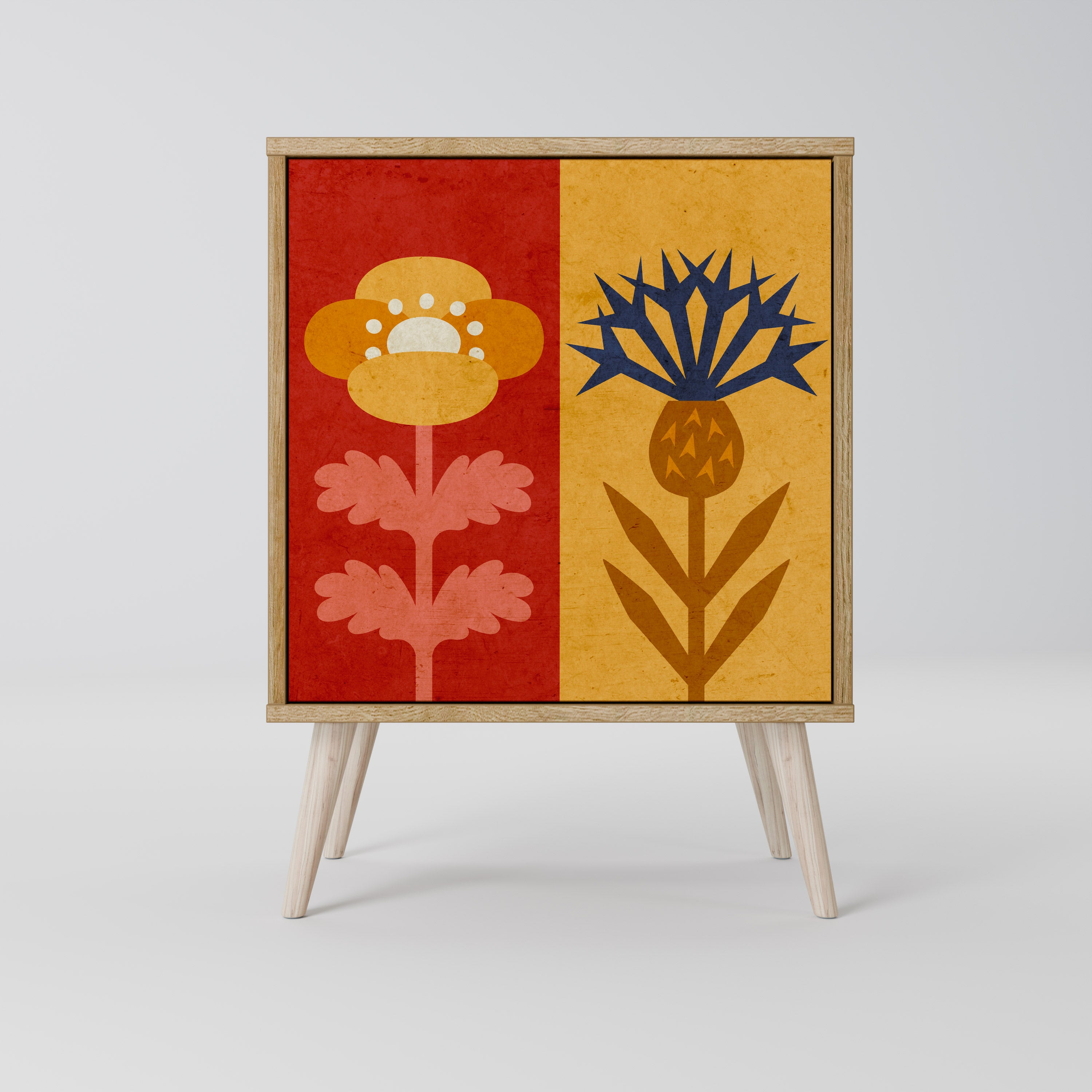 SCANDIC FLOWERET 1-Door Sideboard