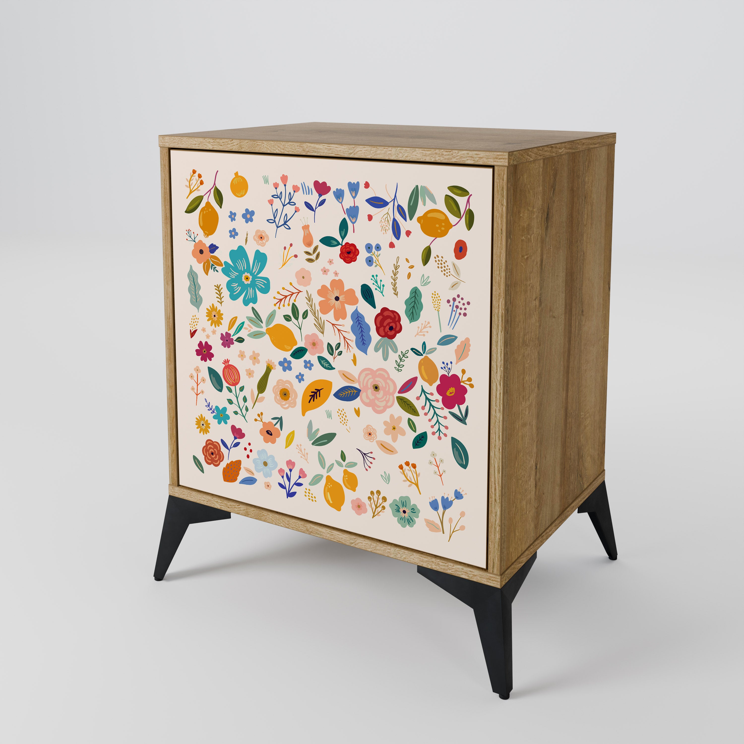 FLORAL COMBINATION 1-Door Sideboard