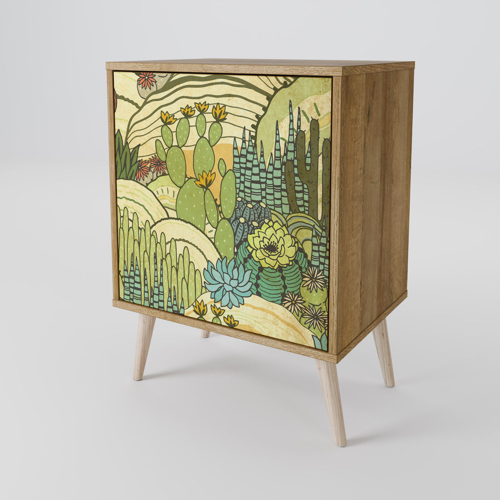SUCCULENTS KALEIDOSCOPE 1-Door Sideboard