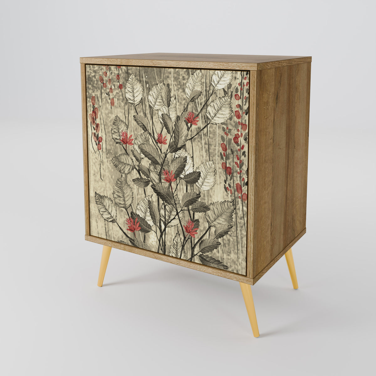 HERBAL GRACE 1-Door Sideboard