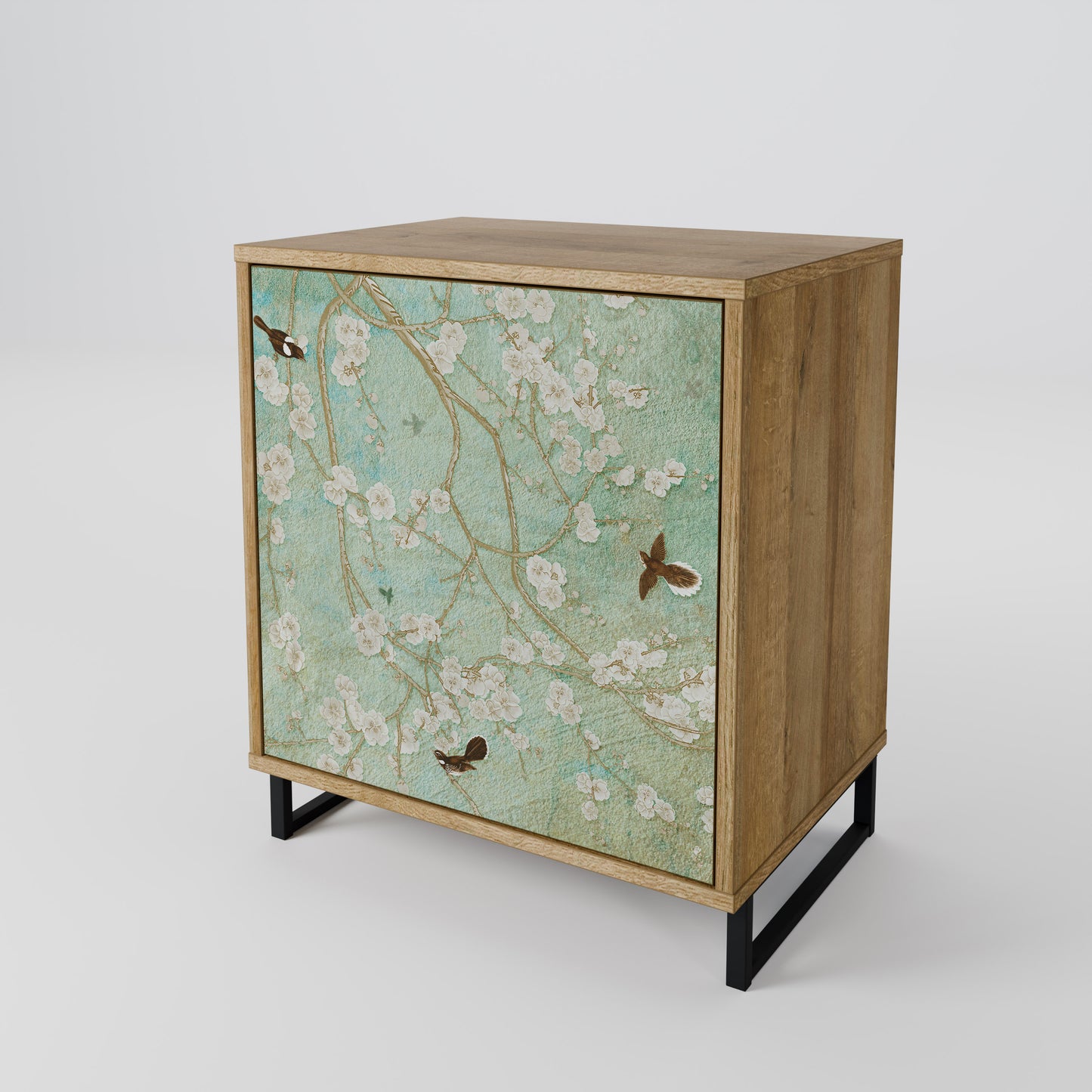 BLOOMING CHARM 1-Door Sideboard
