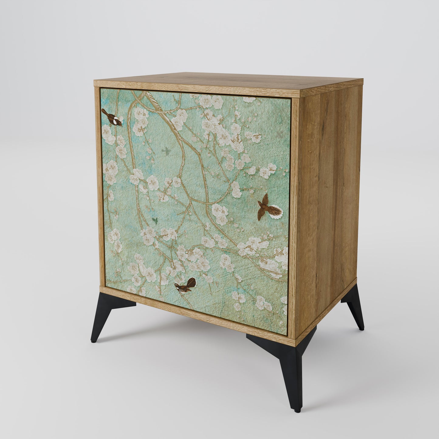 BLOOMING CHARM 1-Door Sideboard