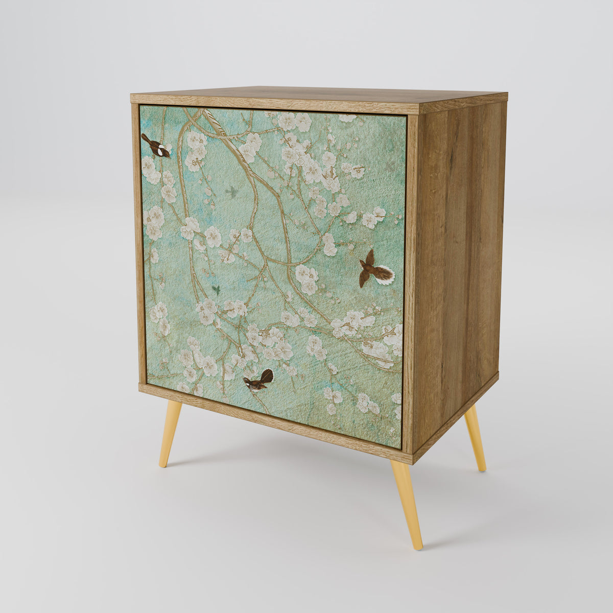 BLOOMING CHARM 1-Door Sideboard