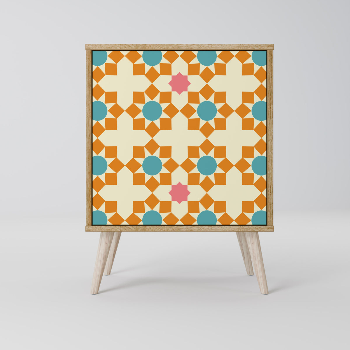 FLORAL DECOR 1-Door Sideboard