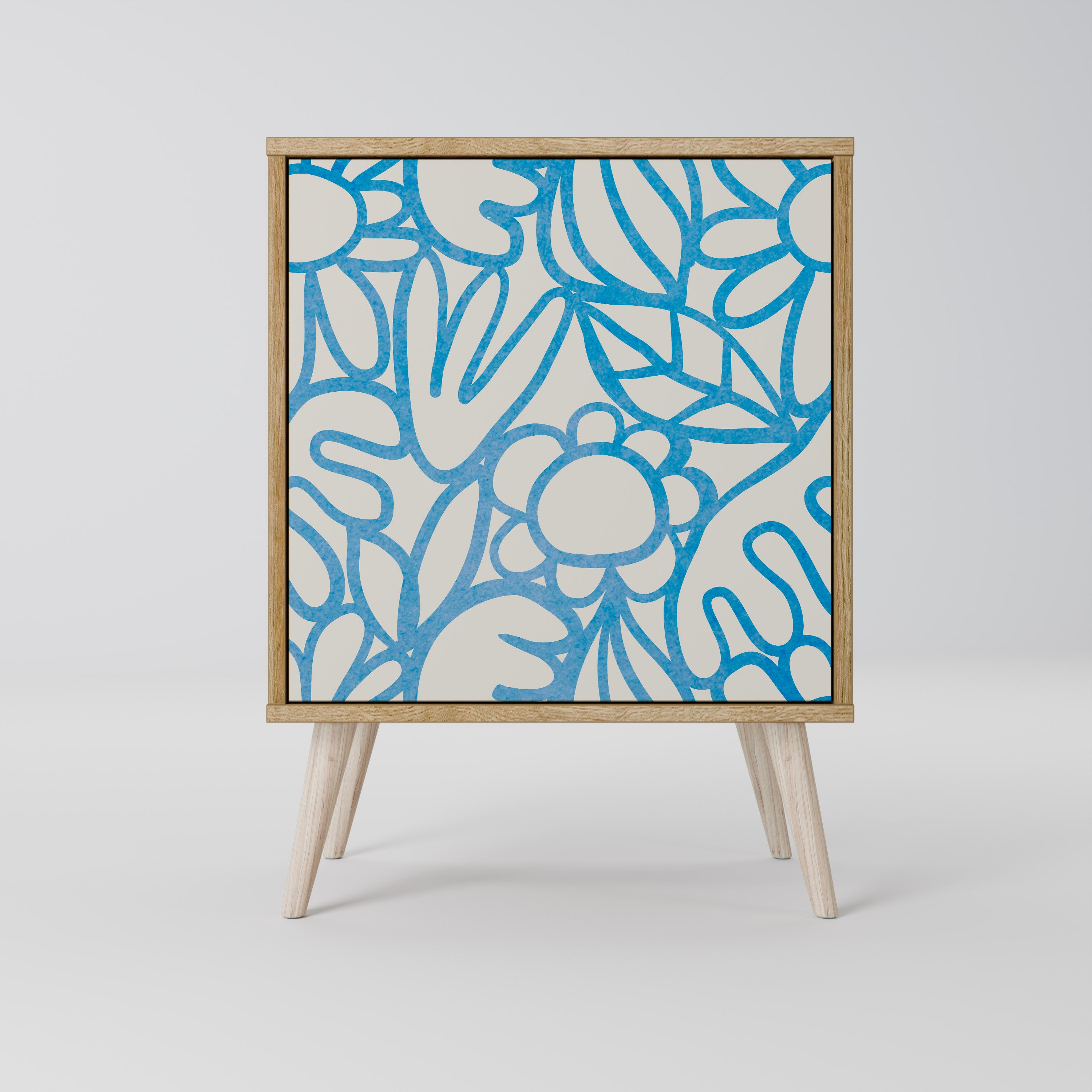 BLOOMY MORNING 1-Door Sideboard