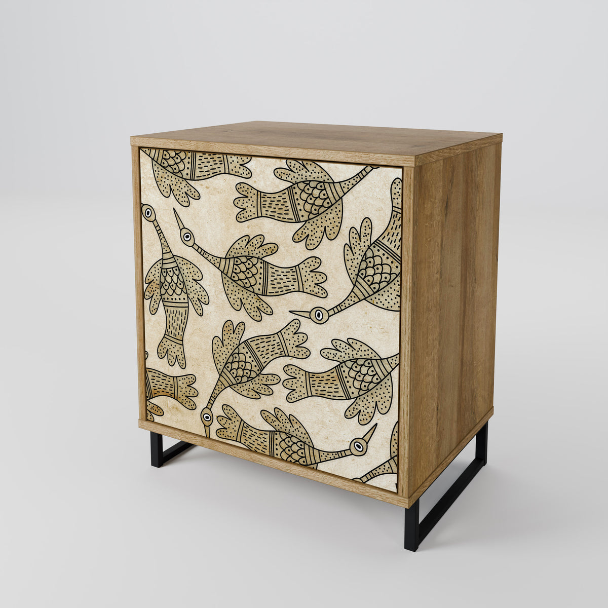 ALMONDINE SONGBIRD 1-Door Sideboard