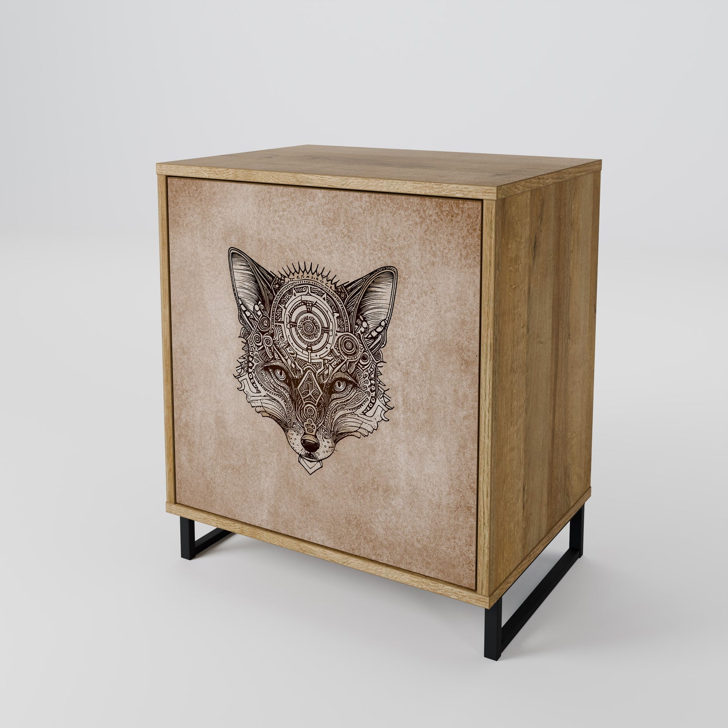 STEAMPUNK CLAN 1-Door Sideboard