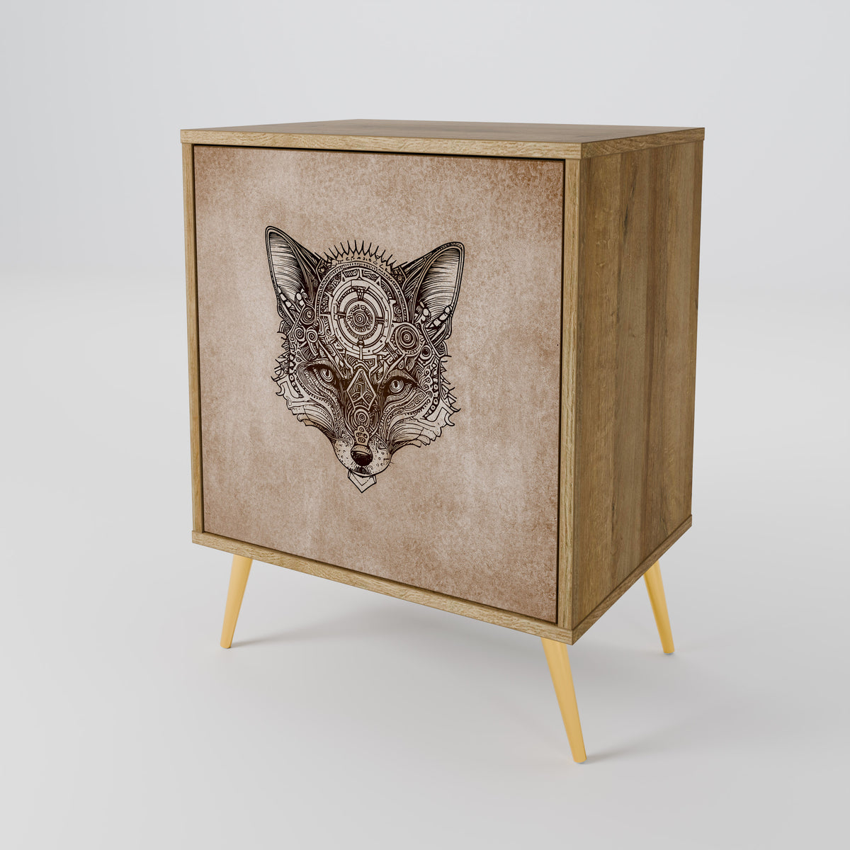 STEAMPUNK CLAN 1-Door Sideboard