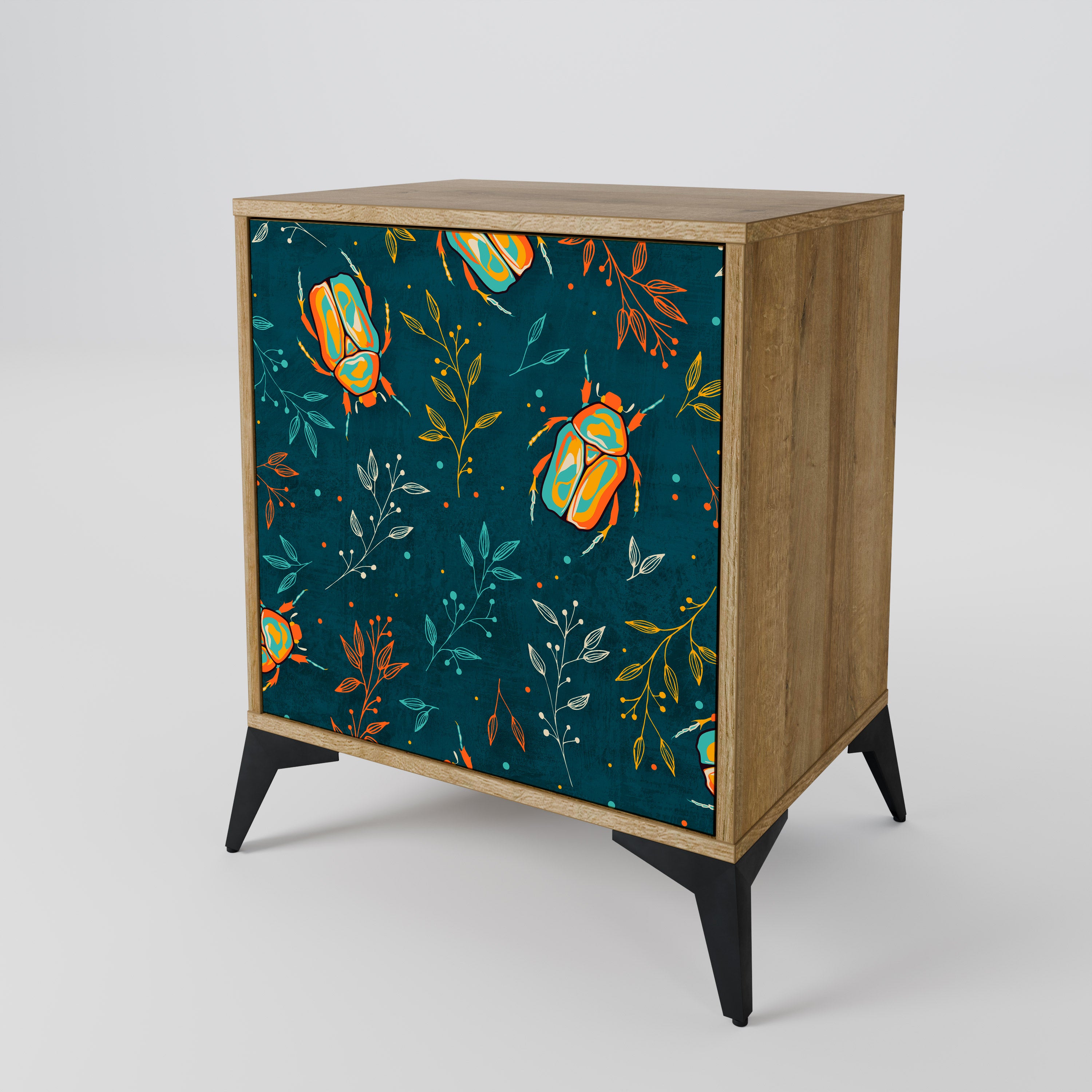 AUTUMN INSECTS 1-Door Sideboard