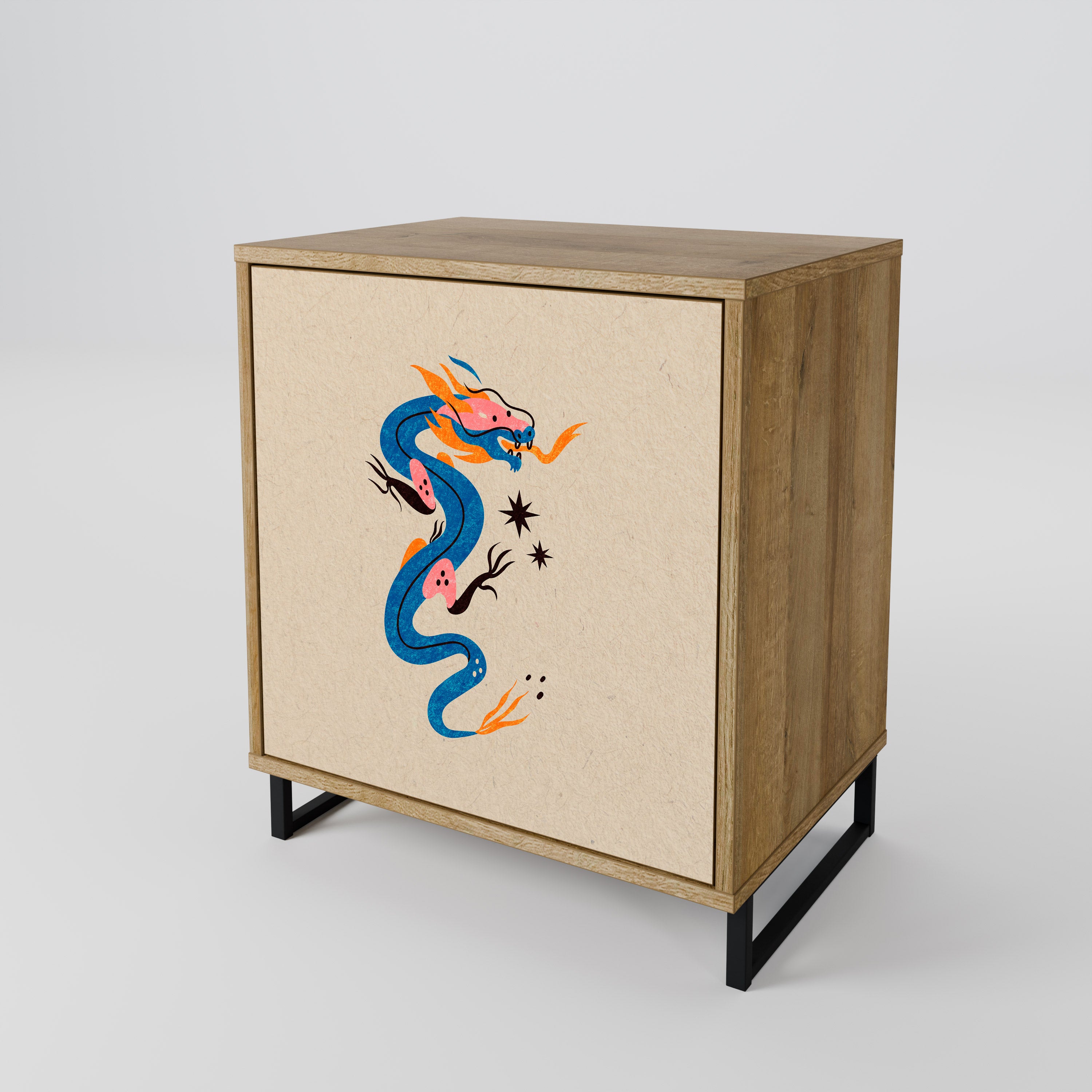 MYTHOLOGICAL CREATURES 1-Door Sideboard