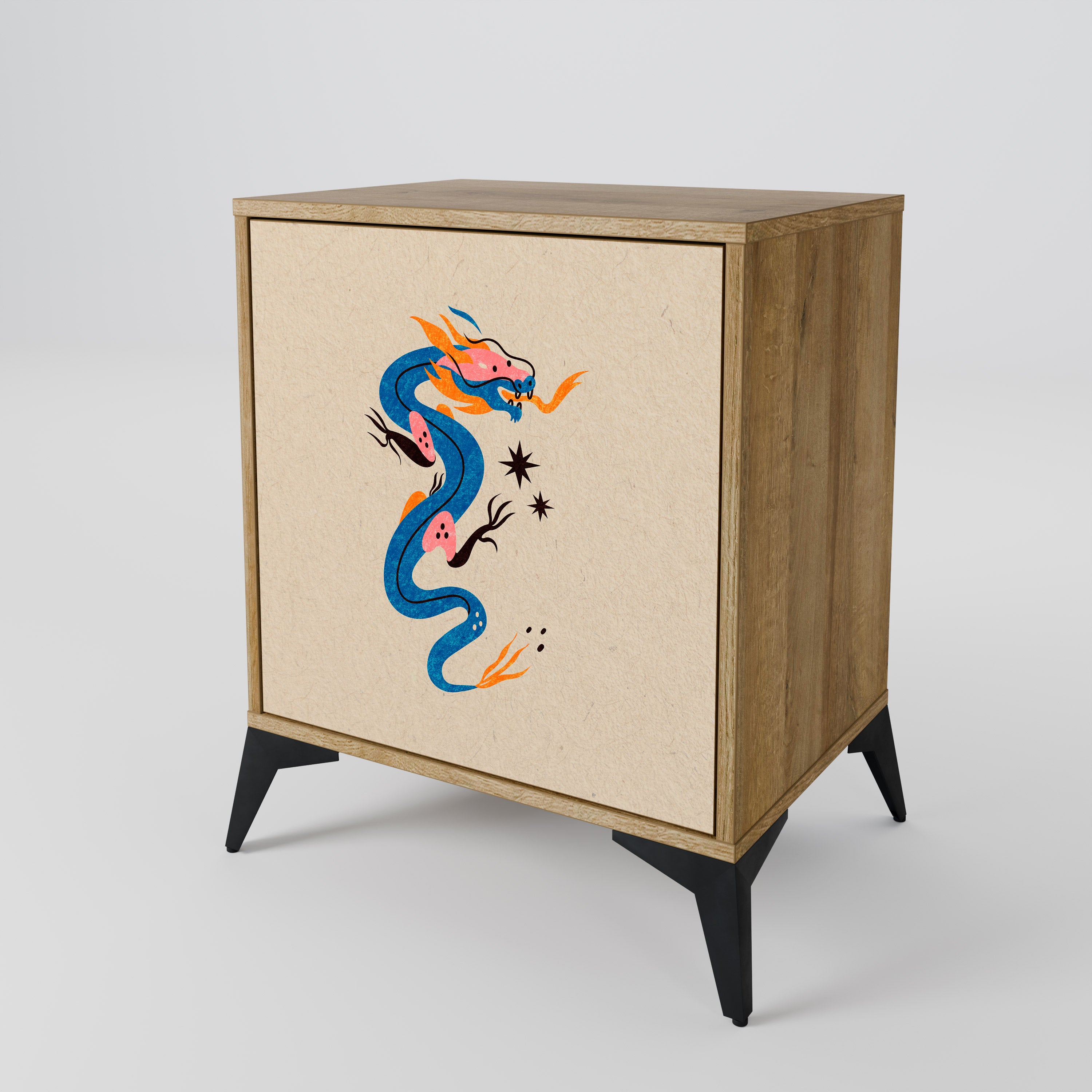 MYTHOLOGICAL CREATURES 1-Door Sideboard