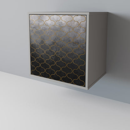 TESSELATED GRAYISH 1-Door Sideboard