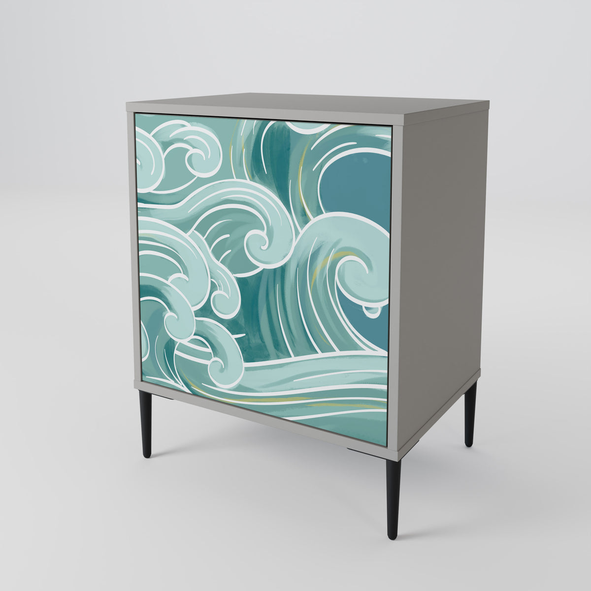 ASIAN SWAY 1-Door Sideboard
