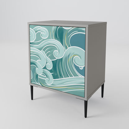 ASIAN SWAY 1-Door Sideboard