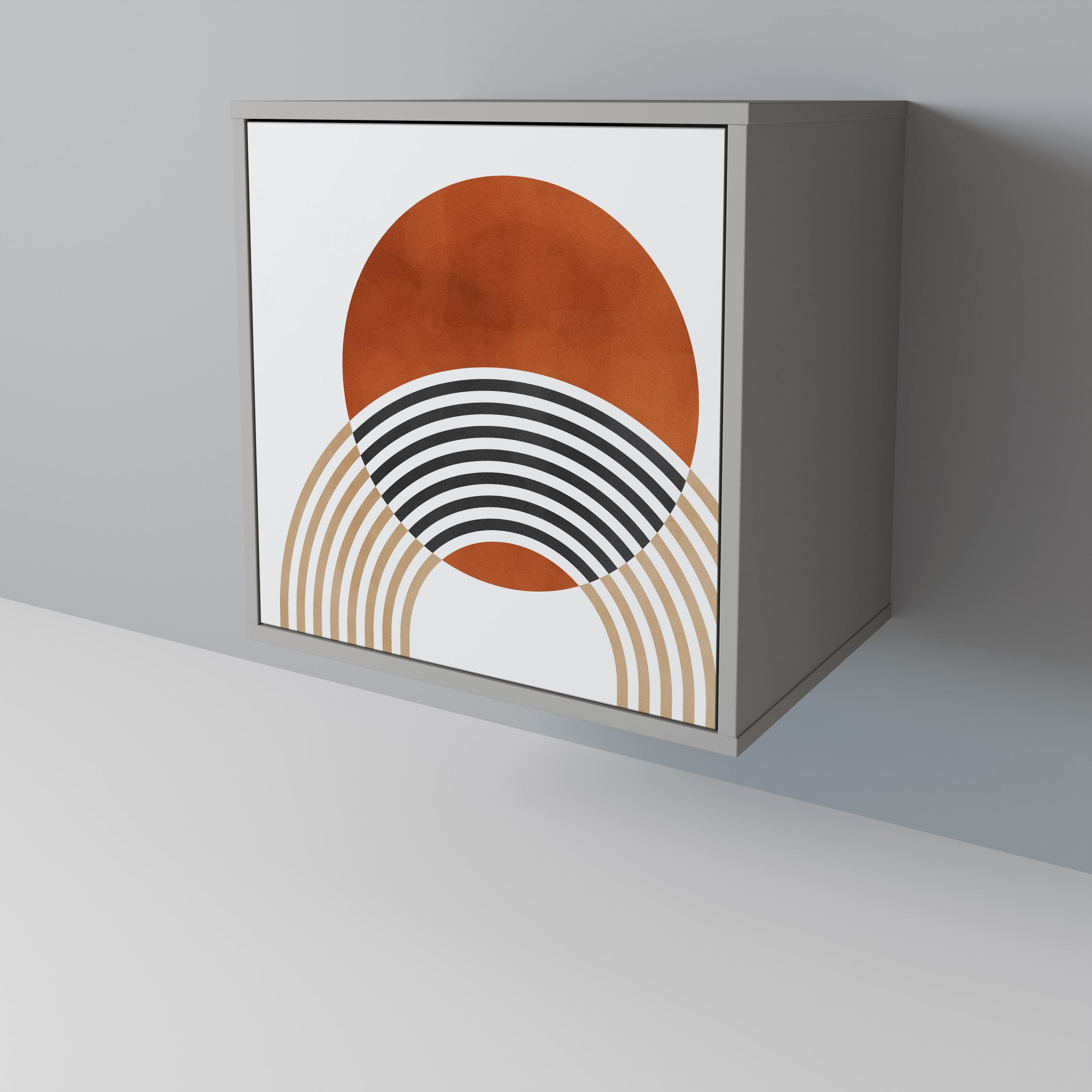 CIRCLE RHYTM 1-Door Sideboard