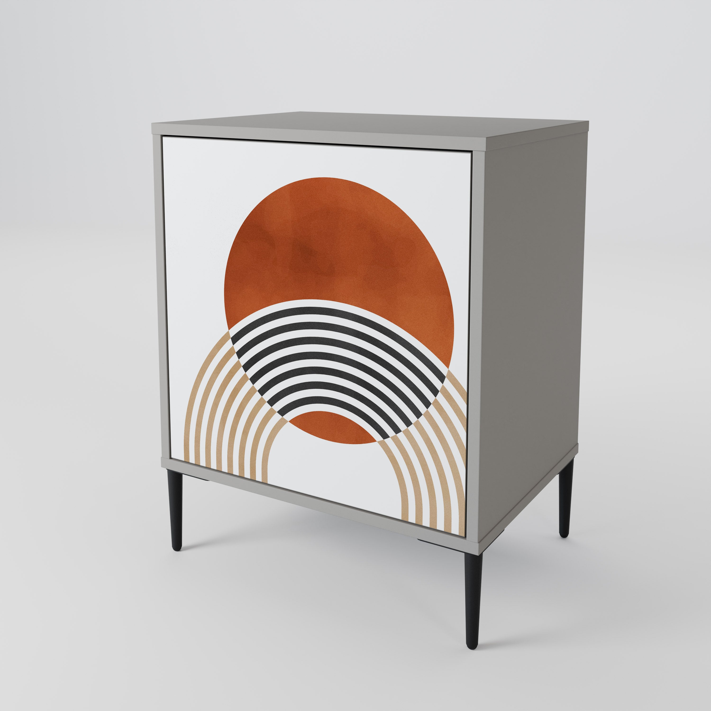 CIRCLE RHYTM 1-Door Sideboard