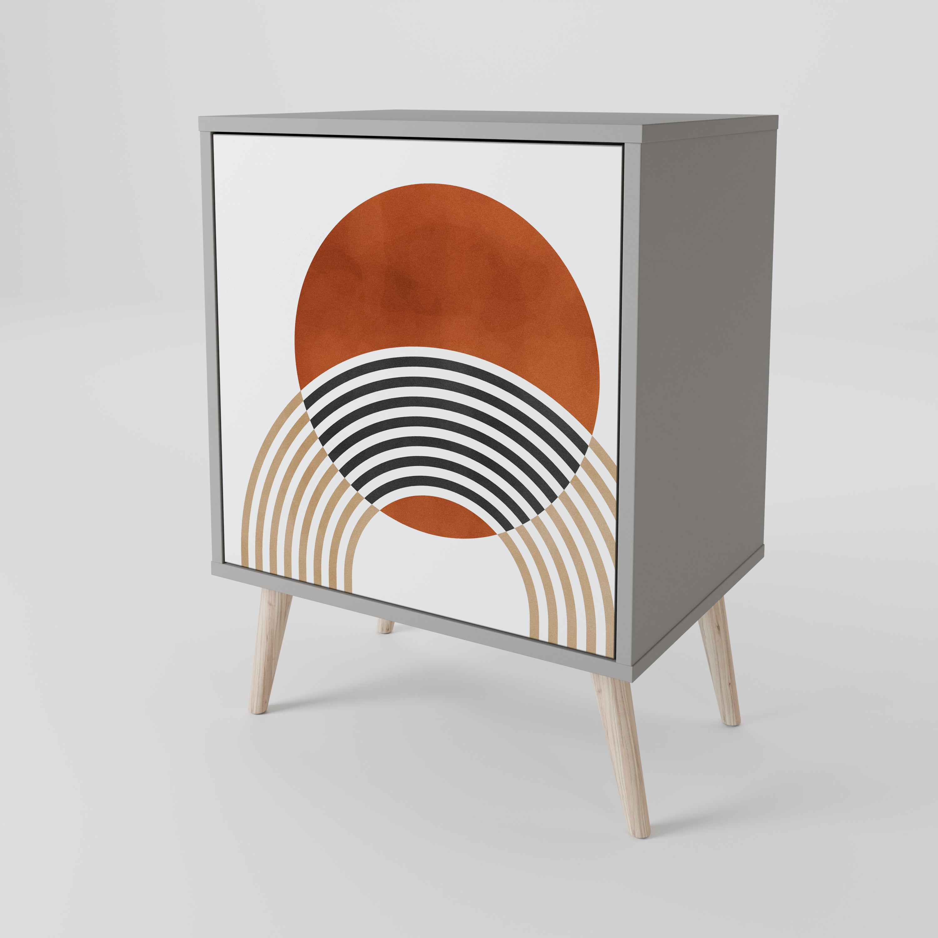 CIRCLE RHYTM 1-Door Sideboard