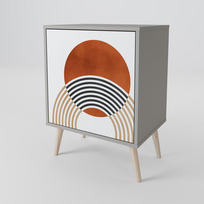 CIRCLE RHYTM 1-Door Sideboard