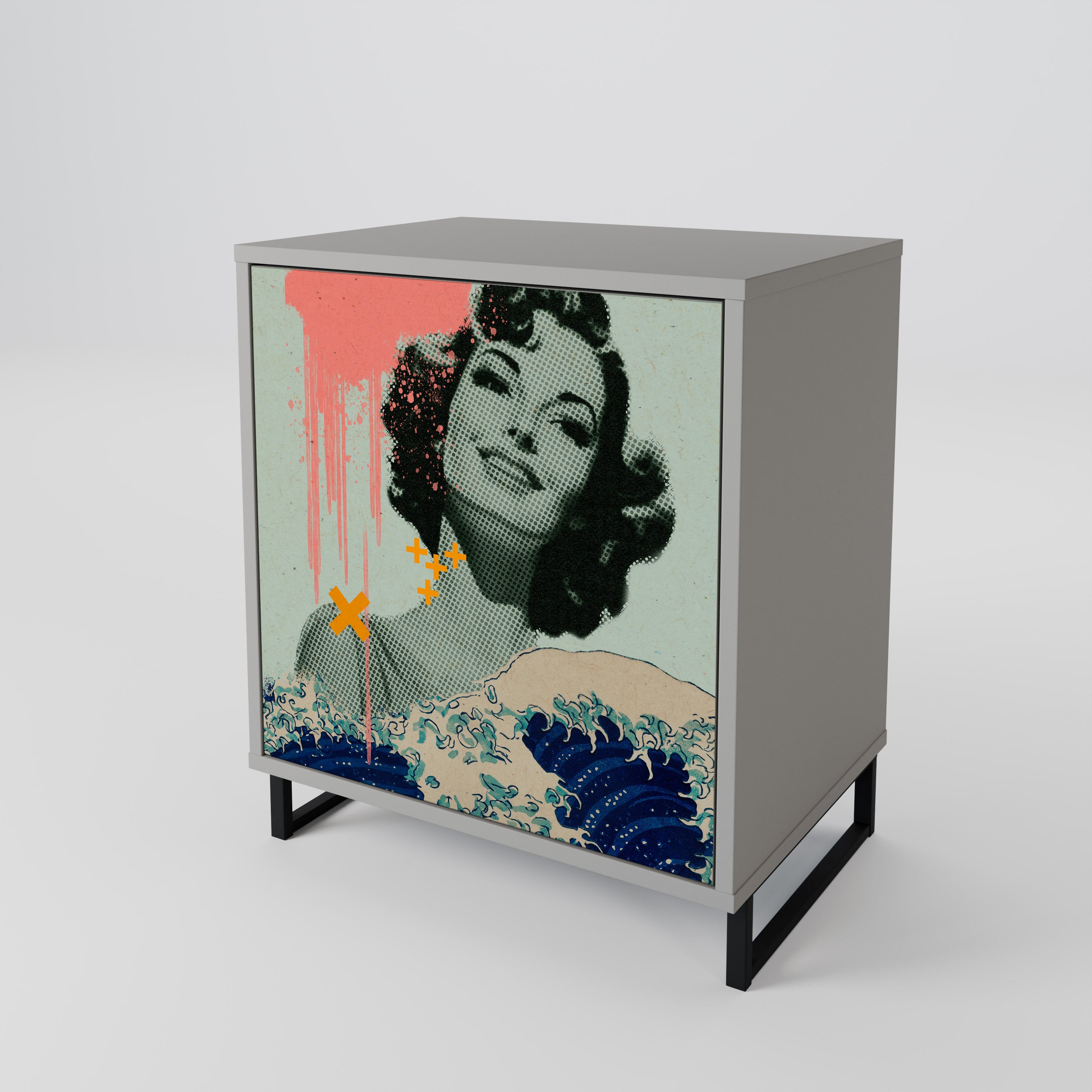 KANAGAWA BEAUTY 1-Door Sideboard