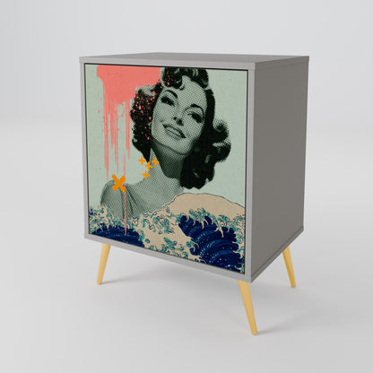 KANAGAWA BEAUTY 1-Door Sideboard