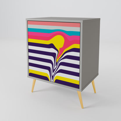 TONE COLLAPSE 1-Door Sideboard