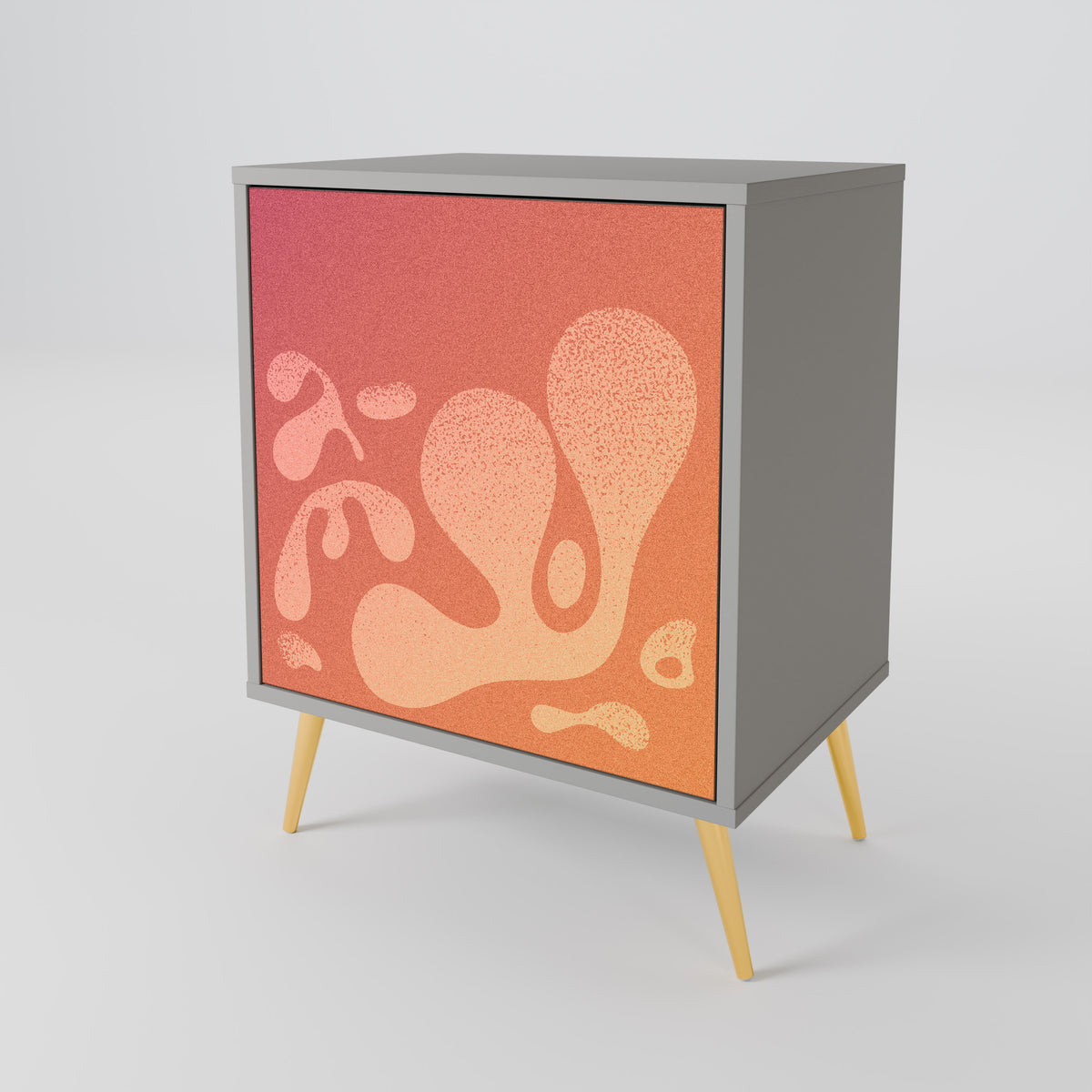 IRREGULAR PINK 1-Door Sideboard