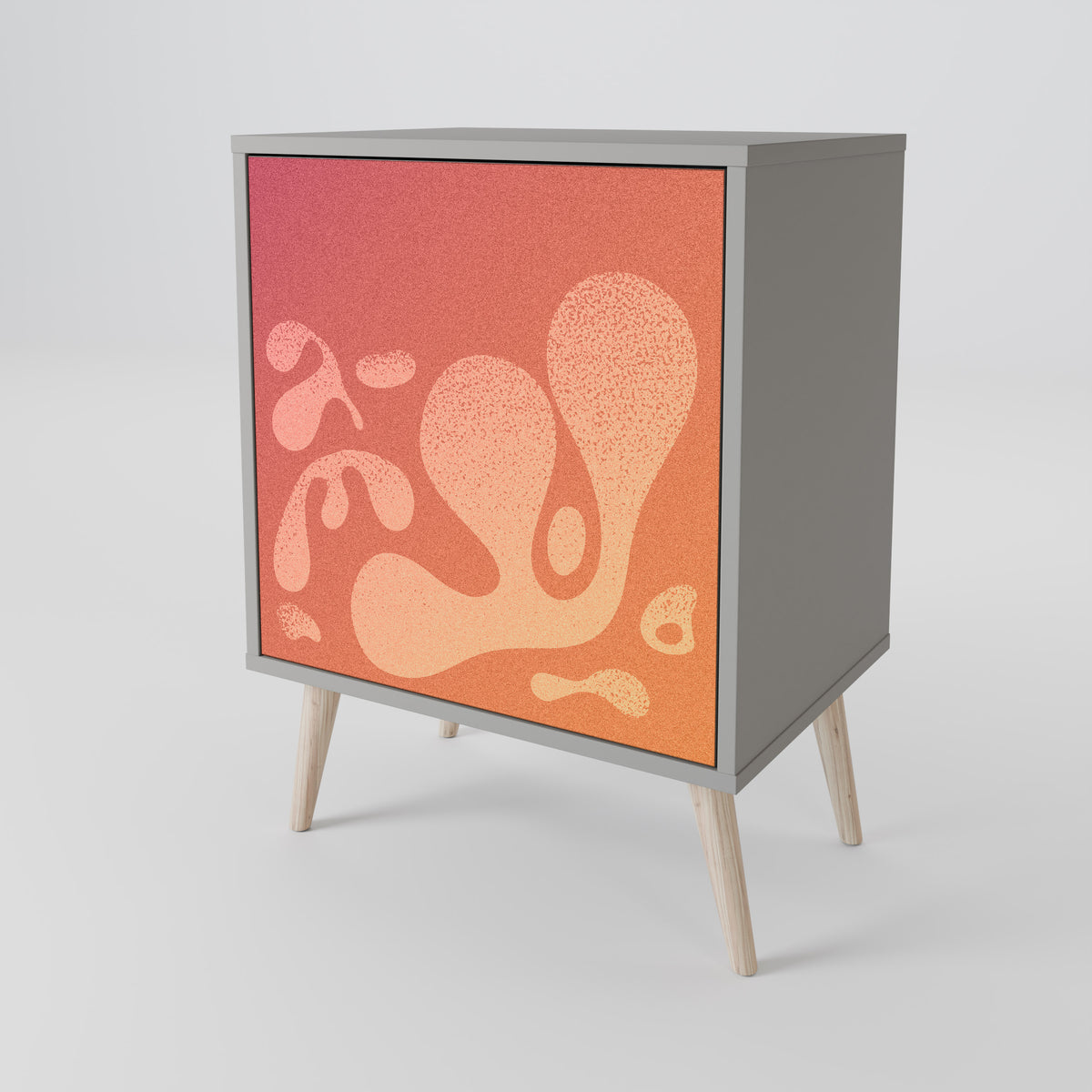 IRREGULAR PINK 1-Door Sideboard