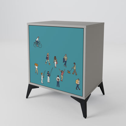 COLLECTIVE STREAM 1-Door Sideboard