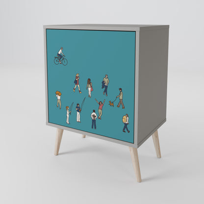 COLLECTIVE STREAM 1-Door Sideboard
