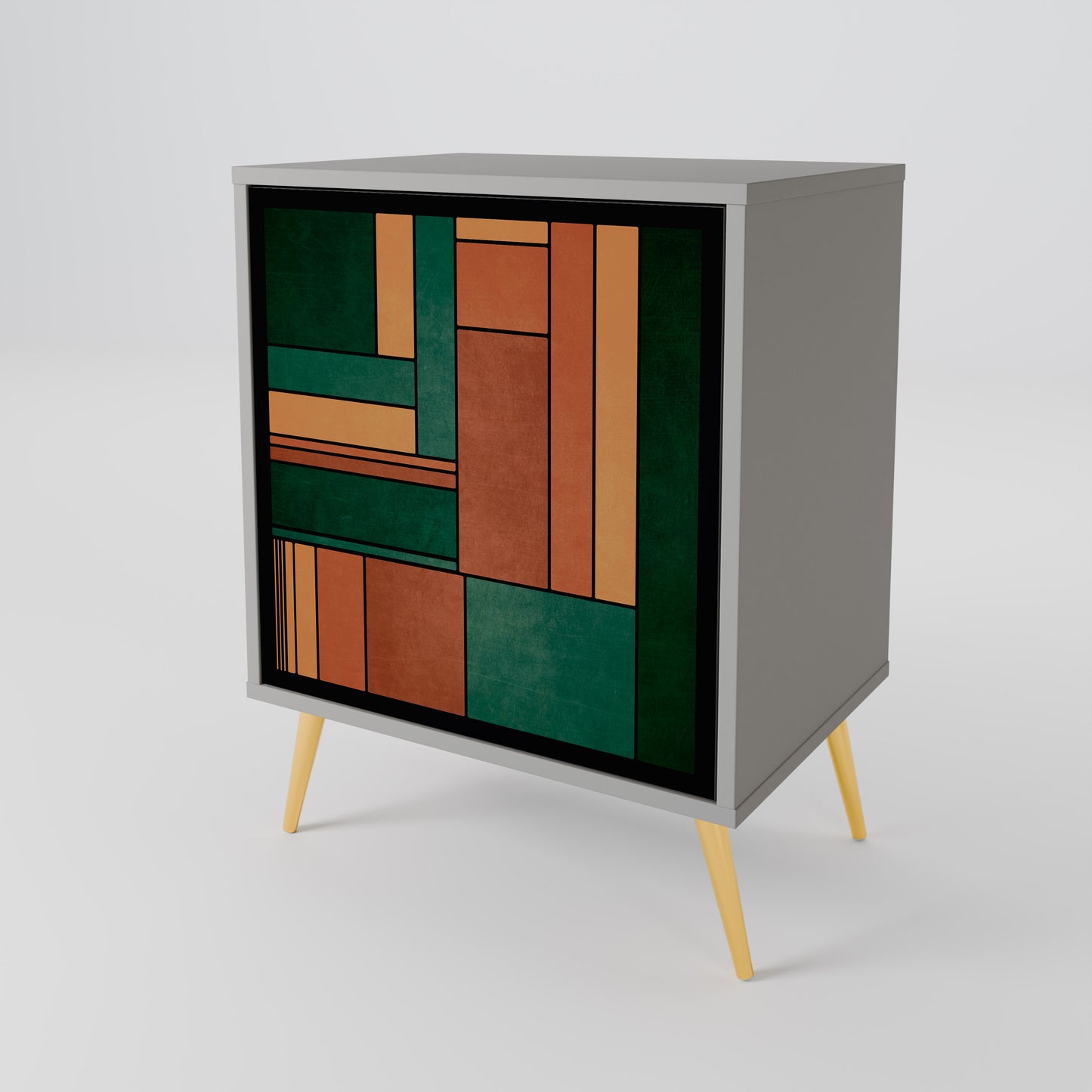EARTHY FIGURES 1-Door Sideboard