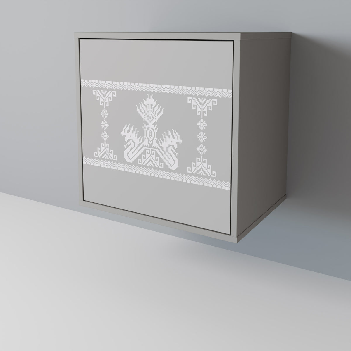THAI GRAY 1-Door Sideboard