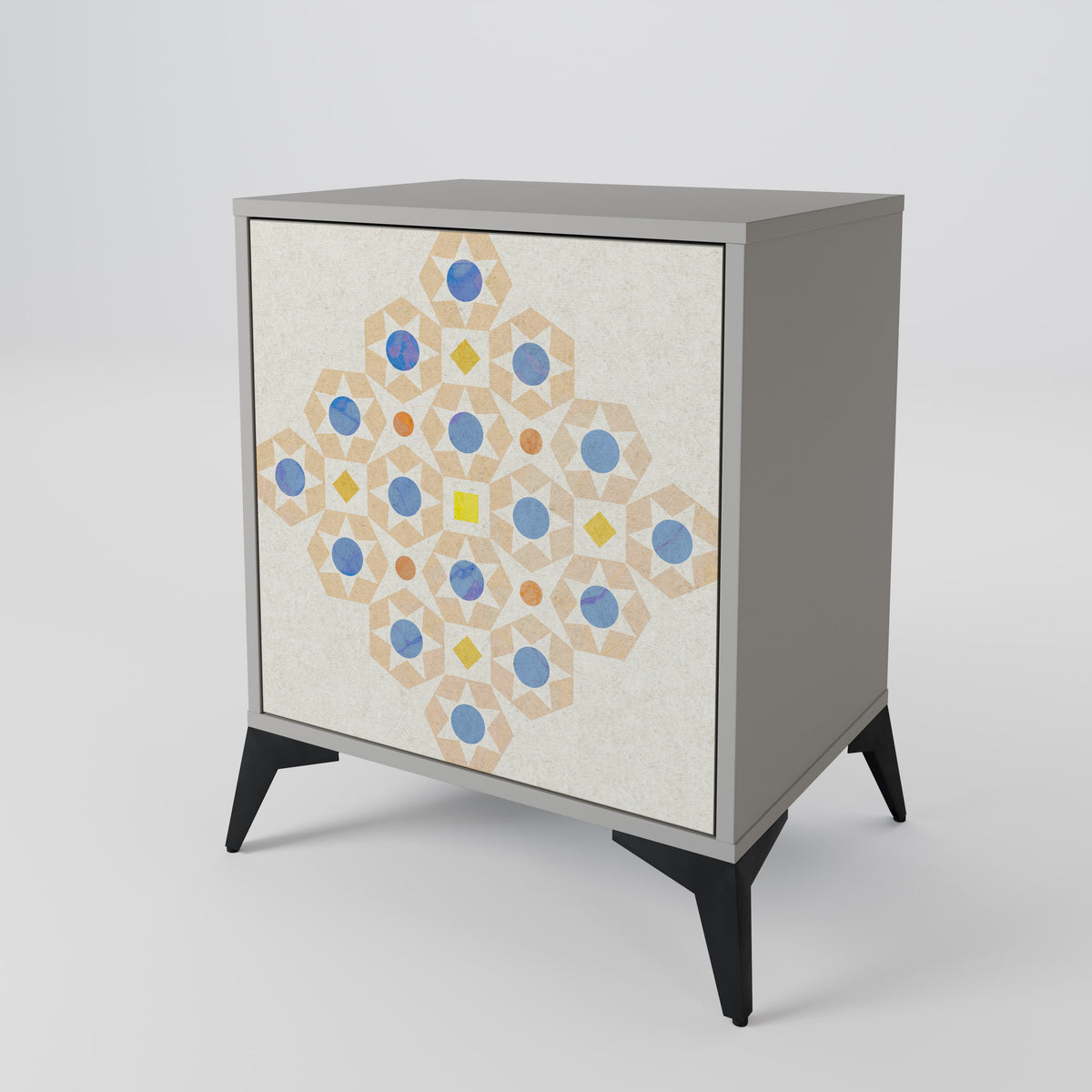 PATTERNED PRISM 1-Door Sideboard